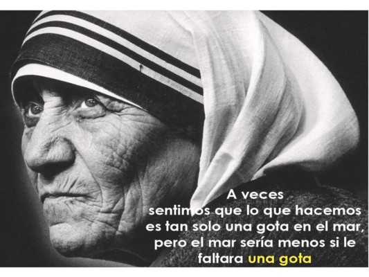 Las Frases Memorables De La Madre Teresa